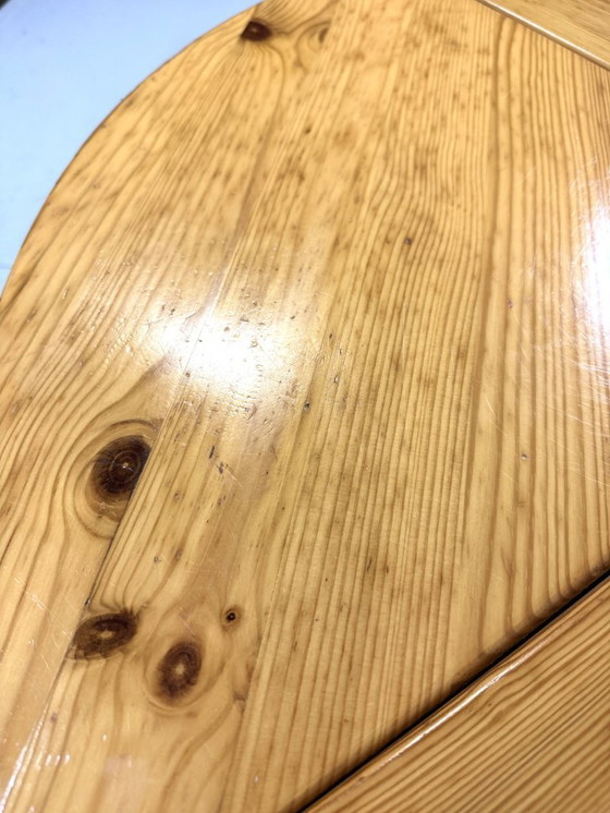 Image 1 of Karl Andersson & Söner Couchtisch aus Kiefernholz mit Schubladen, Schweden, 1970er Jahre