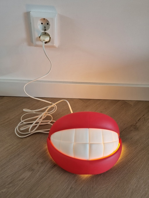 Vintage Ikea Flabb wand/tafellamp pop art V0107