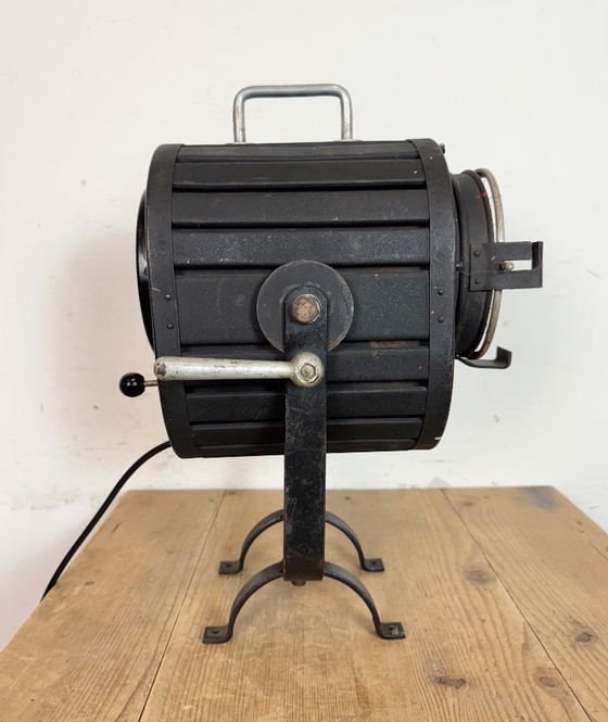 Image 1 of Vintage zwarte theaterspot, jaren 60