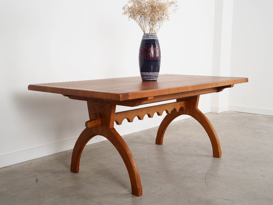 Image 1 of Oak table, Danish design, 1960s, designer: Henning Kjaernulf