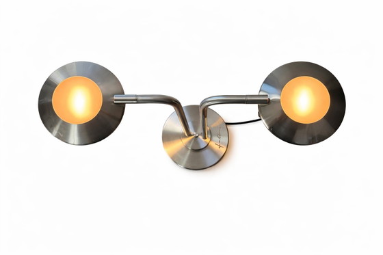 Image 1 of Postmodern Twin-Light Table Lamp by Jan des Bouvrie for Boxford Holland, 2000s
