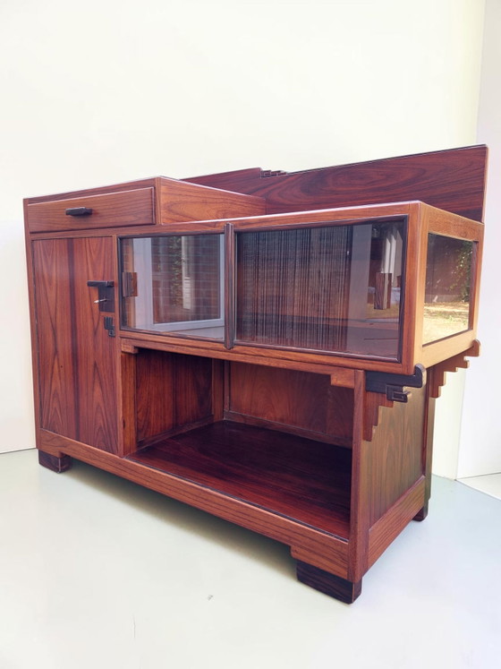 Mobile Art Déco, Credenza scolastica Amsterdam – Credenze, Wood, Glass (photo 11 of 15)