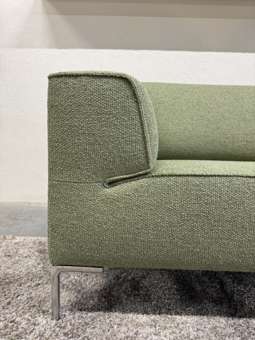 Canapé 2,5 places Design on Stock Bloq, vert Monza