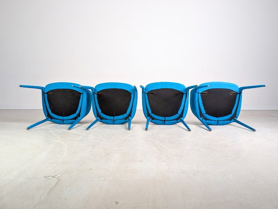 Image 1 of 4er Set MDF Italia Achille Armchair Jean Marie Massaud Design Stuhl