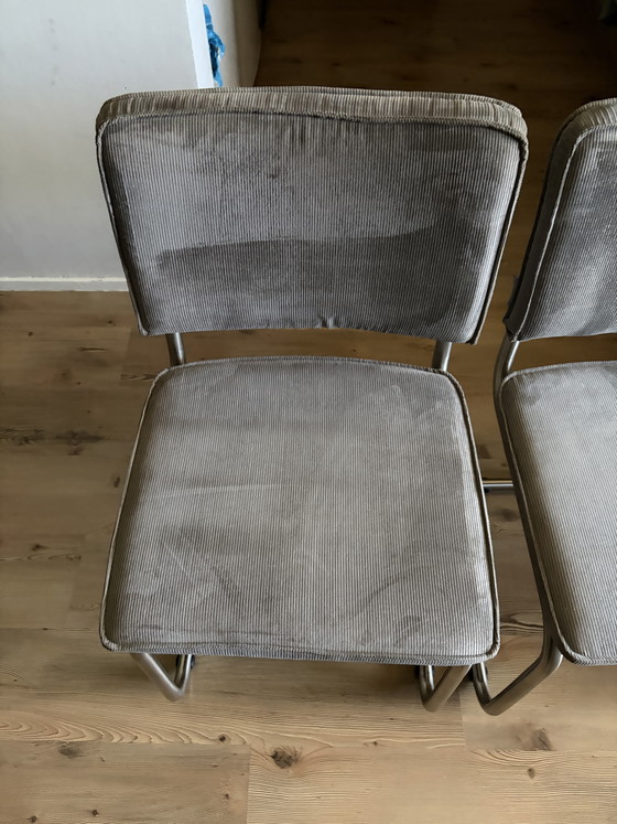 Image 1 of 6 Zuiver Ridge Rib Ribstof Stoelen