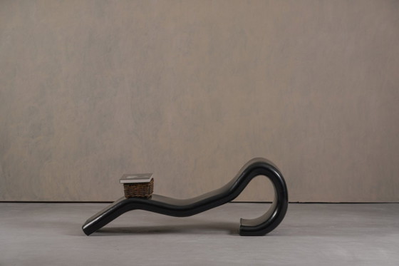 Image 1 of Chaise longue Ercolina vintage de Paolo Grasselli pour Casprini, Italie 1980
