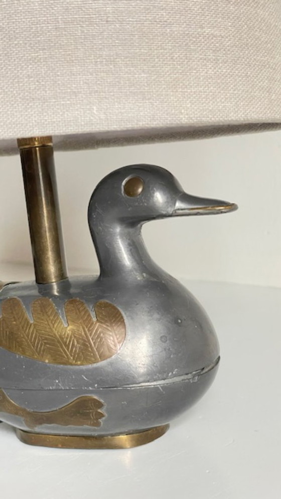 Image 1 of Vintage Duck Lamp