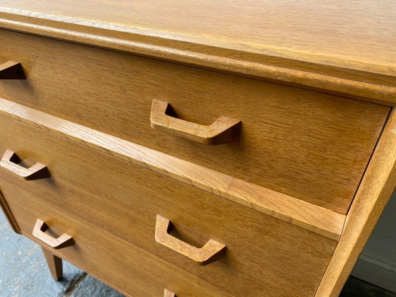 Image 1 of Cómoda de roble 'Brandon' de Gomme, mediados de siglo, años 50, plano G / E