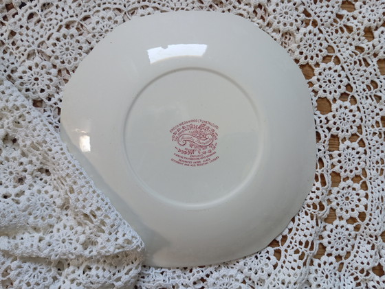 Image 1 of Bandeja para servir de loza inglesa Wedgwood Tunstall Rose