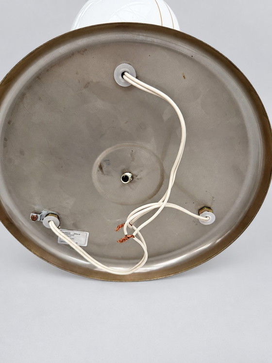 Vintage Massive Plafondlamp / Tafellamp – Hollywood Regency – Wandlampen, Aluminium (photo 6 of 6)