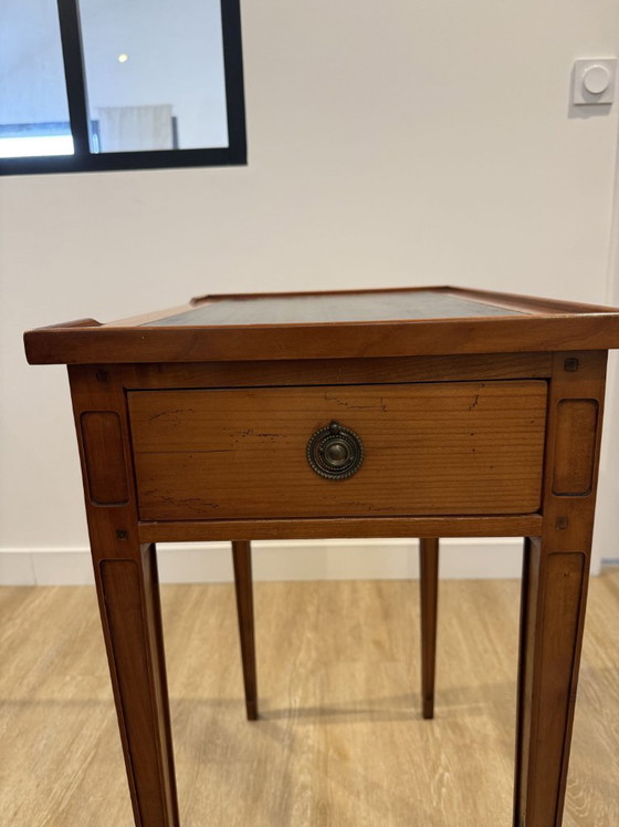 Beistellschreibtisch im Louis XVI Stil – Beistelltische, Holz (photo 5 of 11)