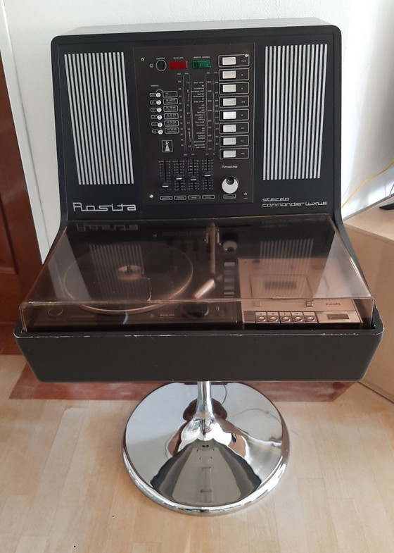 Image 1 of Tocadiscos Rosita Commander Luxus Vintage stereo space age