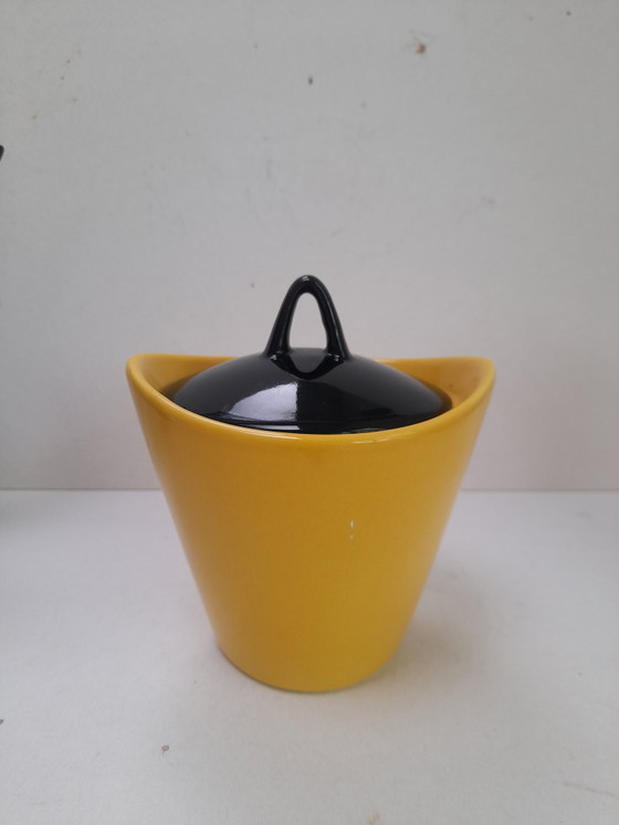 Koffiepot, Melkkan en Suikerpot Jaren 50 – Tafelaccessoires, Ceramic (photo 3 of 5)