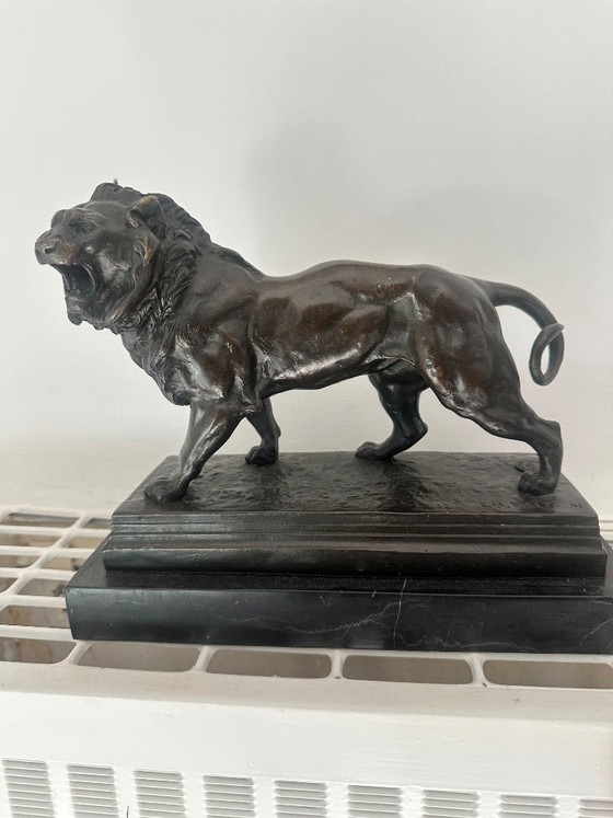 Image 1 of Lion en bronze 