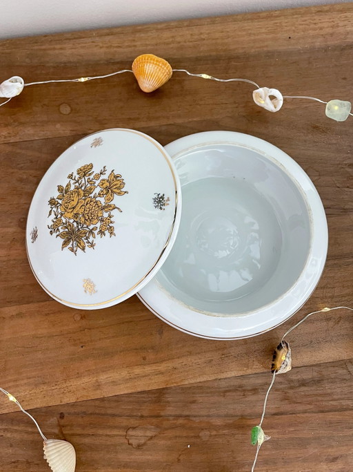 Bonbonnière en Porcelaine de Limoges