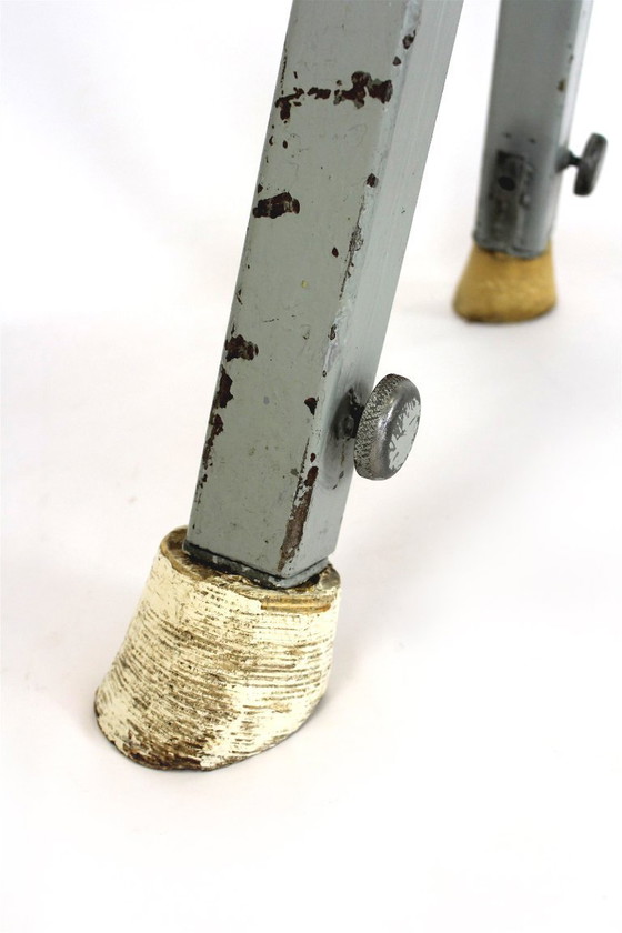 Image 1 of Cavallo da Ginnastica vintage in pelle con trampolino, anni '60, set di 2