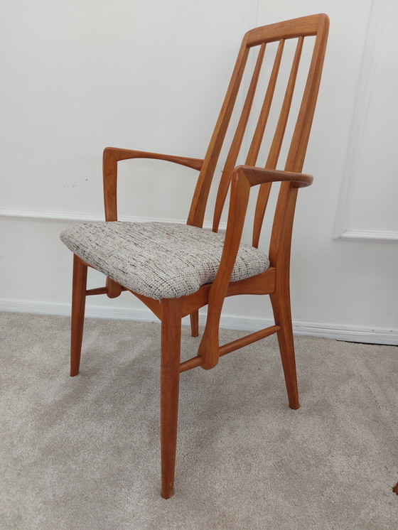 Image 1 of Juego de 6 sillas "EVA" de Niels Koefoed - restauradas.