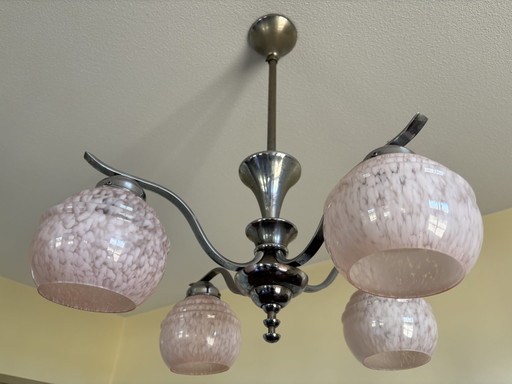 Lamp – kroonluchters, Glass, Metal (photo 2 of 5)