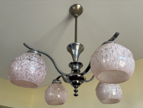Lamp – Chandeliers, Glass, Metal (photo 2 of 5)