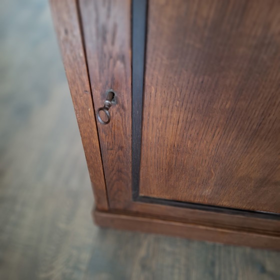 Image 1 of Amsterdam School filing cabinet with drawer