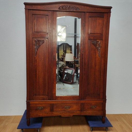 Vintage Antique wardrobe closet detachable wardrobe