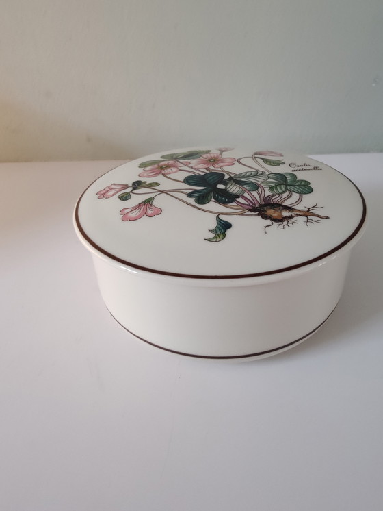 Image 1 of Caja de porcelana con tapa Villeroy & Boch Luxembourg Botanica
