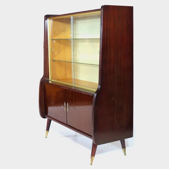 Image 1 of Vintage Art Deco display case, 1960s
