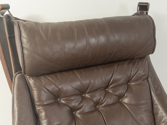 Image 1 of FALCON chair with footstool, Sigurd Ressell for Vatne Møbler, Vintage