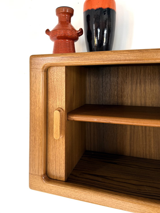 Image 1 of Vintage floating Danish wall cabinet, Dyrlund ‘80