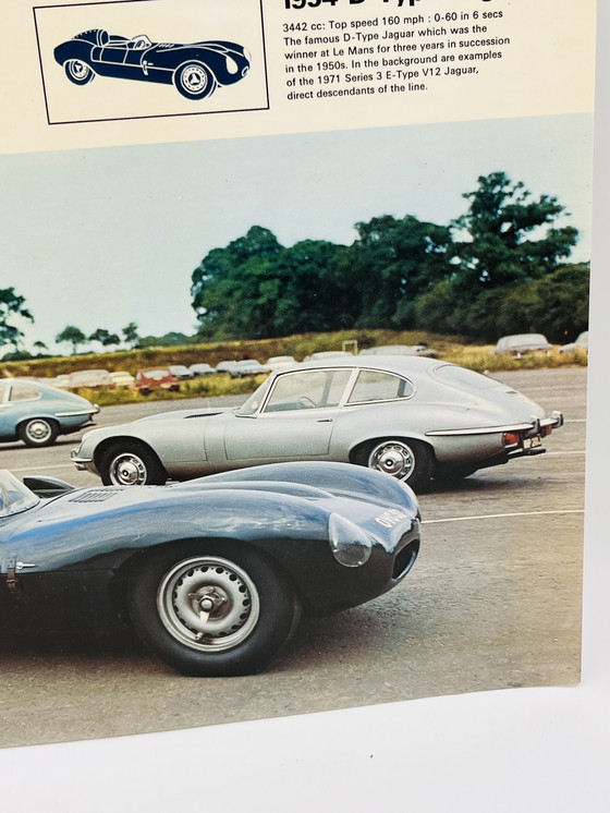 Image 1 of Foto di cartone di due auto inglesi