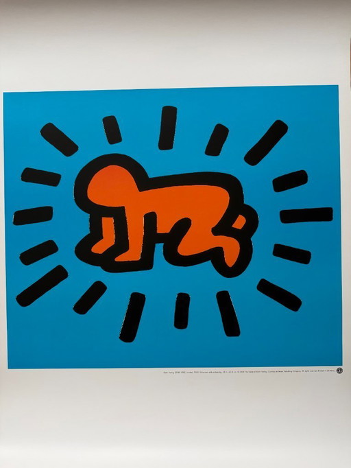 Keith Haring (1958-1990), Sin título, 1990, copyright 2000 The Estate of Keith Haring, Impreso en Alemania
