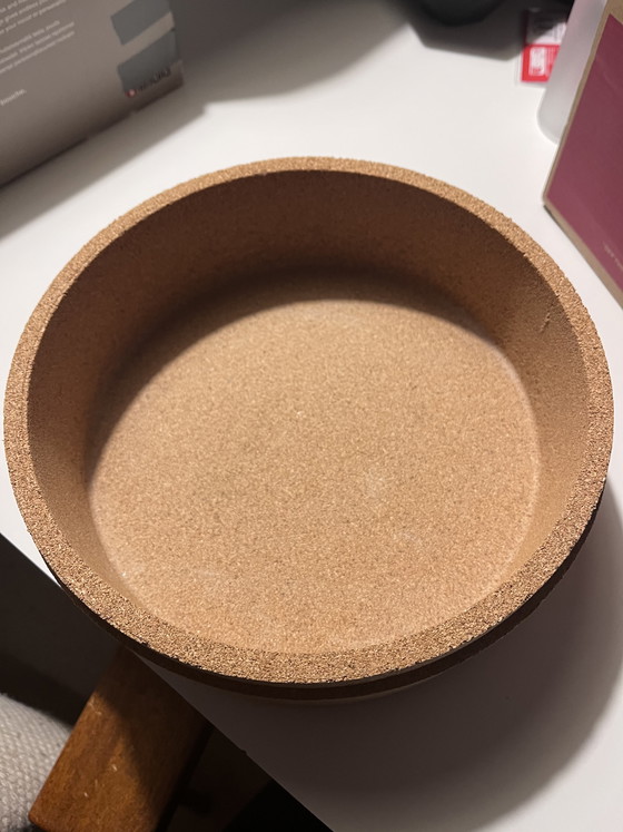 Image 1 of iittala Vitriini opbergdoos kurk et glas gemaakt porte Anu Penttinen