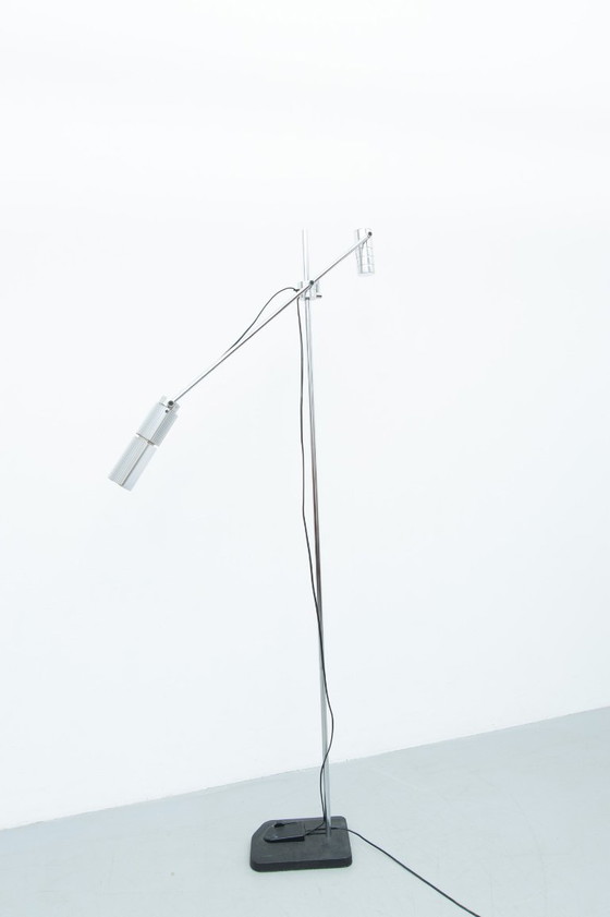 Image 1 of Haloprofil 8008 Lampadaire de Viktor Frauenknecht pour Swiss Lamps International (années 1970)