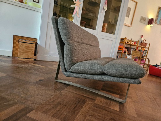 Kho Liang Le Artifort tweezits – Loveseats, Metaal, Textiel (photo 5 of 7)