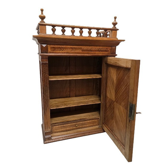 Image 1 of Armoire murale classique française ancienne, fin du XIXe siècle