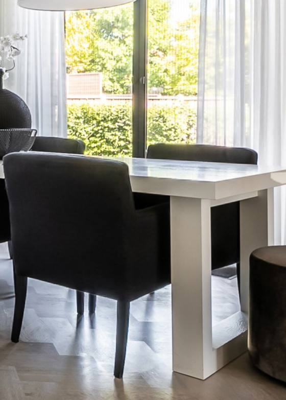 Image 1 of Keijser & Co Pure dining table 300 x 100 cm – white, oak