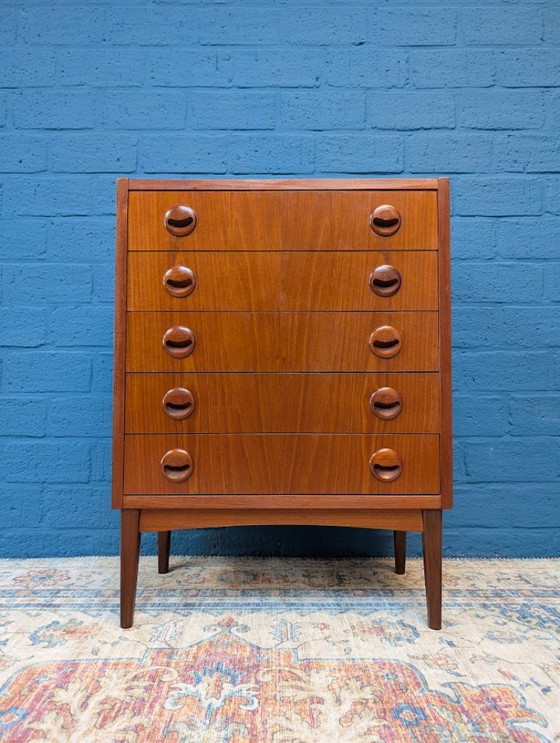 Image 1 of Vintage small chest of drawers, Danish design, 1960s