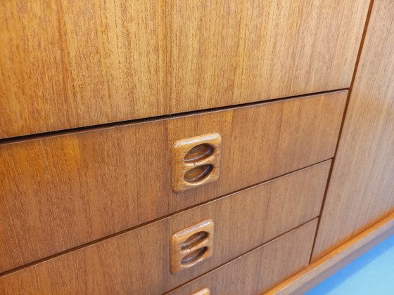 Image 1 of Vintage Scandinavian teak wardrobe from the 1960s