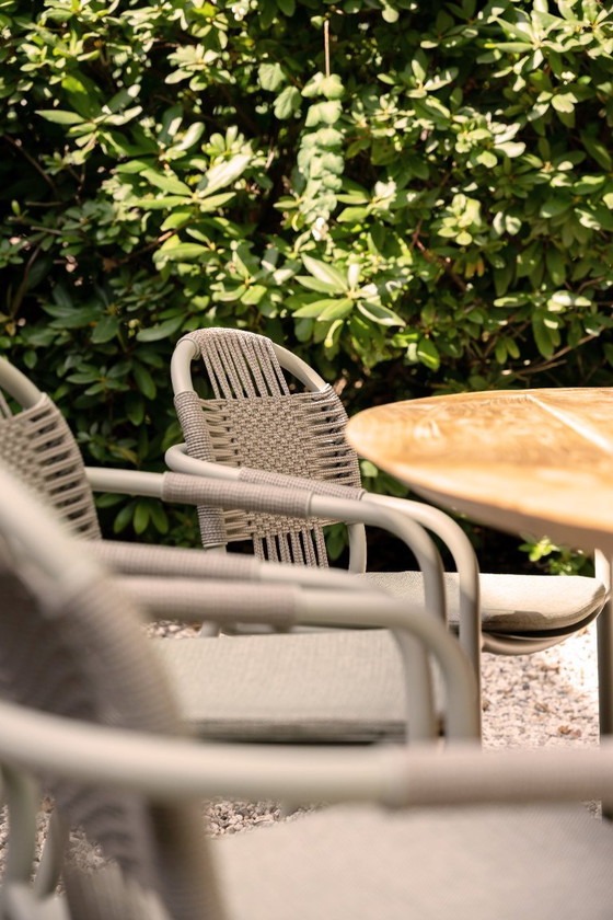 Sedie da giardino in alluminio - set di 6 - Vincent Sheppard – Plastica, Tessile (photo 5 of 5)