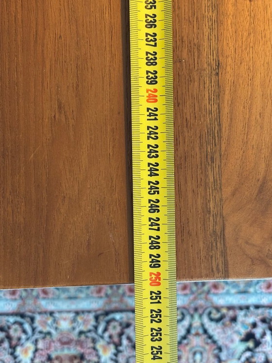 Image 1 of Prachtig Handgemaakte kloostertafel met 8 handgemaakte stoelen 