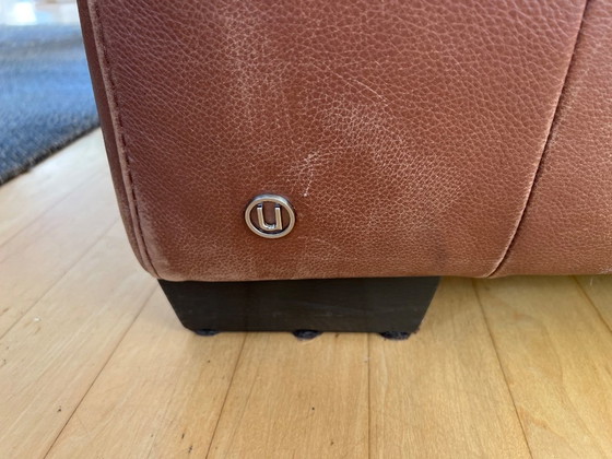 Canapé 3 places Natuzzi en cuir aniline – Leather (photo 2 of 5)