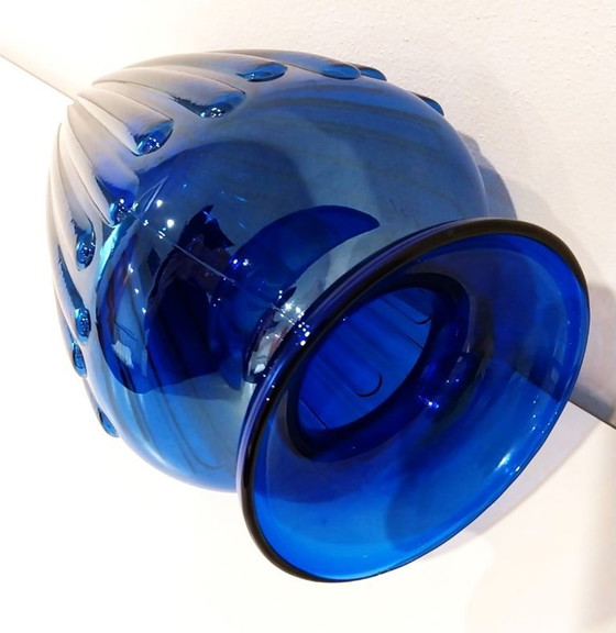 Image 1 of Große Vase aus Muranoglas – Durchmesser 20 cm x Höhe 30 cm – Julklapp, Weihnachtsgeschenk