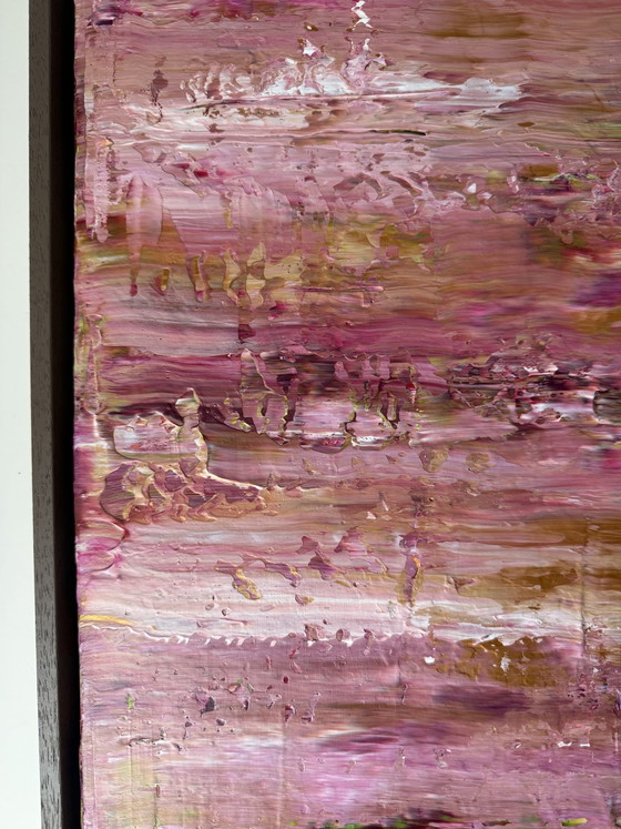 Image 1 of Artwork 90x70 including brown frame