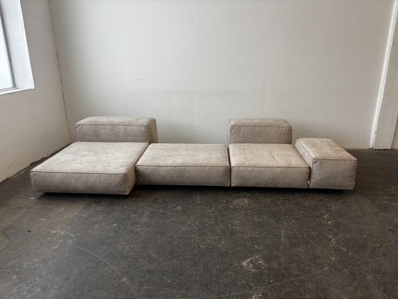 Living Divani Neowall Sofá de diseño Tela como nuevo! – Sofás modulares, Cotton (photo 10 of 15)