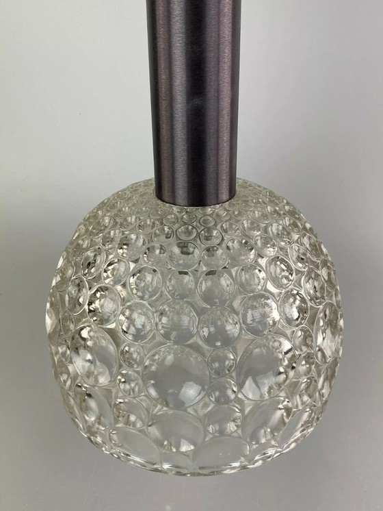 Image 1 of Lampada a sospensione anni '60 e '70, lampada da soffitto in vetro, design Space Age anni '60