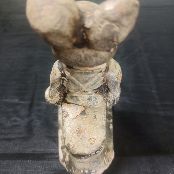 Zeldzame Pre-War 'Bootleg' Mickey Mouse (Jaren '30) – Franse Volkskunst – Beeldhouwkunst, Ceramic (photo 8 of 8)