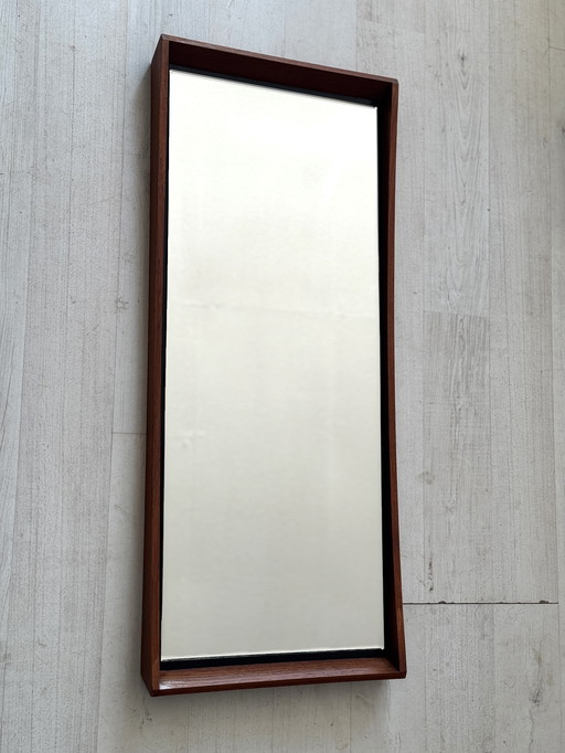 Vintage Teak Mirror 1960s