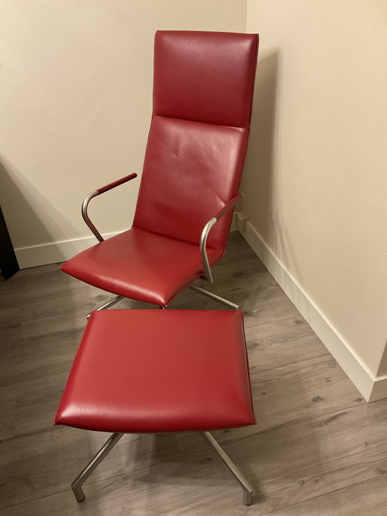 Image 1 of Arco Design Fauteuils Met 1 Voetenbankje