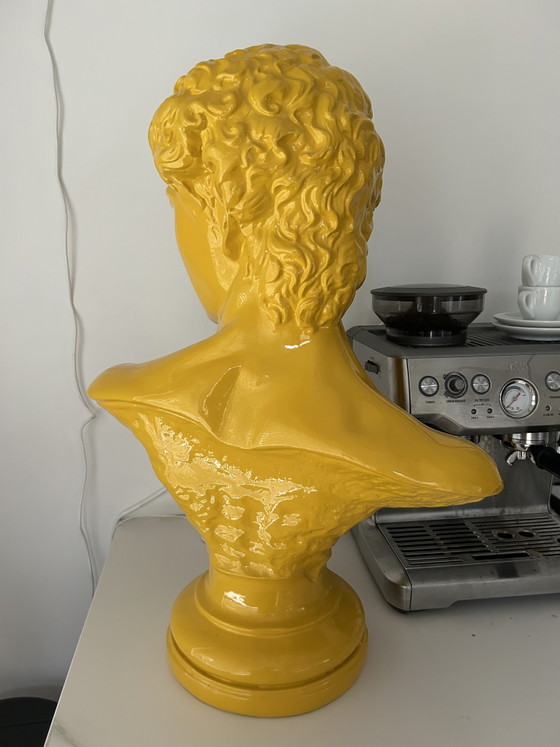 Large Bust of David - Pop Art – Sculpture, Plastic (photo 3 of 5)