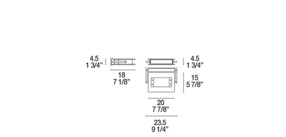 Image 1 of Leucos Trecentosessantagradi P-PL200 lampada da parete e soffitto - NUOVA IN SCATOLA